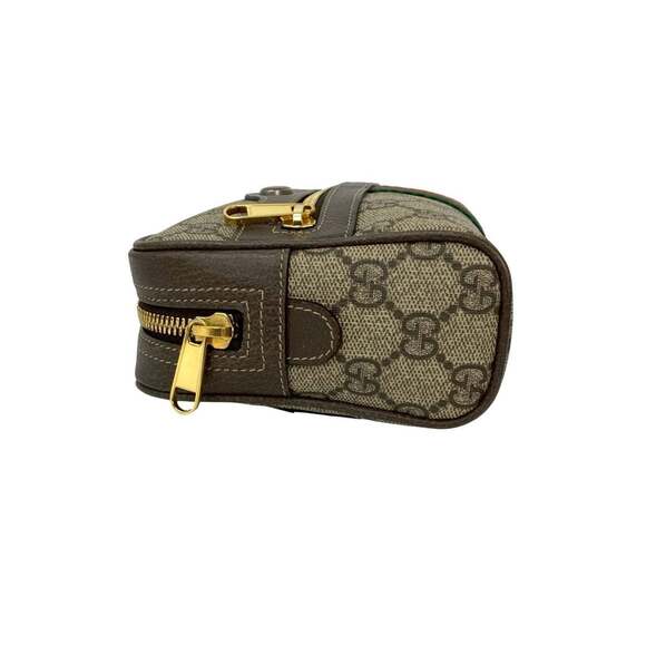 Nearly unused GUCCI GG Supreme Ophidia leather